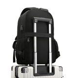 Lkblock Waterproof Men's Travel Bag Fit Laptop Backpacks Multifunctional Backpack Large Capacity Back Pack Male Bags