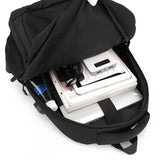 Lkblock Waterproof Men's Travel Bag Fit Laptop Backpacks Multifunctional Backpack Large Capacity Back Pack Male Bags