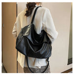 Lkblock New Multifunctional Designer Women's Shoulder Bags High Quality PU Leather Ladies Messenger Bags Fashion Women Tote Bag Bolsos