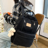 Lkblock - Multifunction Women Backpack High Quality Youth Waterproof Backpacks for Teenage Girls Female School Shoulder Bag Bagpack