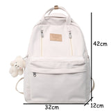 Lkblock - Multifunction Women Backpack High Quality Youth Waterproof Backpacks for Teenage Girls Female School Shoulder Bag Bagpack