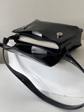 Lkblock Fashion Patent leather lady Sling bag PU Leather Women phone Crossbody Bag small Ladies flap Shoulder Messenger Bag bolsas red