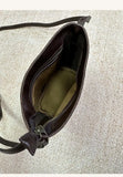 Lkblock Vintage Genuine Leather Crossbody Bags Solid Female Bucket Shoulder Bag Real Cow Leather Mobile Phone Purse Bag