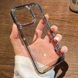 Lkblock High Quality Acrylic Transparent Phone Case for Iphone 15 14 13 12 11 Pro XS Max 14 15 7 8 6 6s Plus SE Shockproof Cover