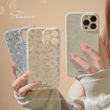 Lkblock Cute Floral Phone Case for IPhone 15 14 13 12 11 Pro Max Cases for Iphone 14 15 Plus Cartoon Flower Silicone Shockproof  Cover