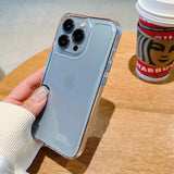 Lkblock High Quality Acrylic Transparent Phone Case for Iphone 15 14 13 12 11 Pro XS Max 14 15 7 8 6 6s Plus SE Shockproof Cover