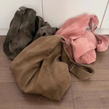 Lkblock Pink Tote Bags for Women Aesthetic Luxury Designer Korean Fashion Student Shoulder Bag Large Capacity Literary New Handbag