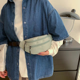 Lkblock Casual Women Waist Bags Female Chest Bag Travel Hip Belt Bag Fanny Pack Crossbody Bags Ladies Handbags Designer Purses Sac
