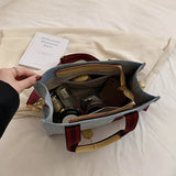 Lkblock Women's Bag Female Canvas Handbag Casual Purse Brand Designer Crossbody Messenger Bags Large Ladies Shoulder Bag Shopper