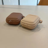 Lkblock Brown Khaki Silicone Case for Apple Airpods 3 Earphone Case Airpods Pro Protective Case for Air Pods Pro 2/ Airpods 1 2 Cover