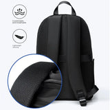 Lkblock Waterproof Casual Backpack Men Simple Business Backpacks Travel 15.6 Inch Laptop Bag Pack College School Bags With Free Shipping