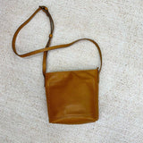 Lkblock Vintage Genuine Leather Crossbody Bags Solid Female Bucket Shoulder Bag Real Cow Leather Mobile Phone Purse Bag