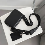 Lkblock Newest Fashionable Big Size Space Shoulder Strap Party Girls Women Men Crossbody PU Bags With Large Pockets For Shopping