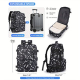 Lkblock - Carry On Backpack, Large Travel Backpack For Women Men Airline Approved Hiking Backpack Waterproof Business Laptop Daypack