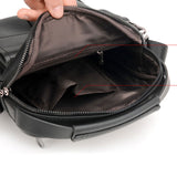 Lkblock New Genuine Leather Shoulder Bags Men Crossbody Bag Quality Male Bag Casual Handbag Leather Men's Messenger Bags Tote Bag
