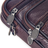 Lkblock Men's Bag Genuine Leather Handbags Men Leather Shoulder Bags Men Messenger Bags Small Crossbody Bags for Man Fashion Handbag
