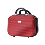 Lkblock 2022 suitcase full metal aluminum-magnesium alloy password box cosmetic case 14-inch tool box suitcase