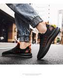 Lkblock Trendy Sneakers Men 2021 Fashion Mesh Men's Casual Shoes Lightweight Vulcanize Shoes Man Walking Sneakers Zapatillas Hombre