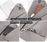 Lkblock Multifunctional Chest Bag Tactical Storage Gun Bag Holster Side Bag for Men Waterproof Crossbody Bag Anti-theft Chest Bag