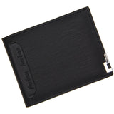 Lkblock New Men's Wallet Leather Bifold Wallet Slim Fashion Credit Card/ID Holders And Inserts Coin Purses Luxury Business Wallet