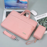 Lkblock Laptop Bag Sleeve Case 12 13.3 15.6 14 inch Shoulder Notebook bag For Macbook Air Pro M1 Lenovo Dell Huawei handbag Briefcase
