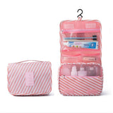 Lkblock Travel Hook Cosmetic Bag Women Makeup Bags Waterproof Toiletries Organizer Storage Pouch Ladies Bathroom Neceser Make up Bag