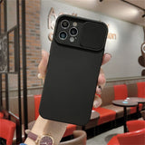 Lkblock Camera Lens Protection Solid Phone Case For iPhone 13 14 11 12 Pro Max Mini X XR XS Max 7 8 14 Plus Candy Color Soft TPU Cover