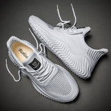 Lkblock Shoes Men High Quality Male Sneakers Breathable White Fashion Gym Casual Light Walking Plus Size Footwear 2022 Zapatillas Hombre