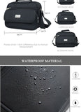 Lkblock Multi-Packet Business Men Messenger Bag Oxford Waterproof  Male Shoulder Bags Travel Crossbody Bags Men Handbag Y0027