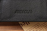 Lkblock Free Name Engraving Short Genuine Leather Men Wallets Fashion Coin Pocket Card Holder Men Purse Simple Quality Male Wallets