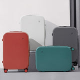 Lkblock Patent Design Travel Luggage Women Men Suitcase On Wheels Spinner Trolley Case Bag 18