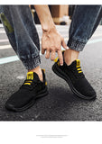 Lkblock Trendy Sneakers Men 2021 Fashion Mesh Men's Casual Shoes Lightweight Vulcanize Shoes Man Walking Sneakers Zapatillas Hombre