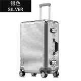 Lkblock 20/24/26/29inch Aluminum frame travel trolley  suitcase spinner PC rolling luggage on wheels