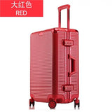Lkblock 20/24/26/29inch Aluminum frame travel trolley  suitcase spinner PC rolling luggage on wheels