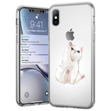 Lkblock Ottwn Clear Phone Case For iPhone 11 Pro Max 13 12 7 8 6s Plus Cute Cartoon Animal Soft TPU For iPhone X XR XS Transparent Cover