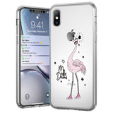 Lkblock Ottwn Clear Phone Case For iPhone 11 Pro Max 13 12 7 8 6s Plus Cute Cartoon Animal Soft TPU For iPhone X XR XS Transparent Cover