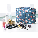 Lkblock Printing Makeup Bags With Multicolor Pattern Women Cosmetic bag Case Make Up Organizer Toiletry Storage Travel Wash Pouch