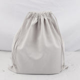 Lkblock Handmade Handbag Shoulder Strap Hollow Drawstring Woven Bag Set Bucket Bag Leather With Bag Bottom Belt Bag For DIY Backpack