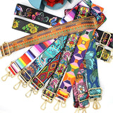 Lkblock Nylon/Cotton Bag Strap Women Colored Straps for Crossbody Messenger Shoulder Bag Accessories Adjustable Belts Handbag Straps