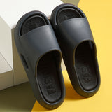 Lkblock  Summer Man Women Alphabet Design Luxury Sandals Male Outdoors Non-slip Thick Sole Beach Flip Flops Shoes Couples Home Slippers