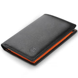Lkblock Wallets Mens RFID Blocking Genuine Leather with 12 Credit Card Holders Coin Pocket 2 Banknote Compartments ID Window