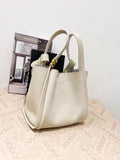 Lkblock Genuine Leather Luxury Bag for Women Designer Handbag Free Shipping Crossbody Summer Shoulder Messenger Bucket Bag