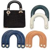 Lkblock Woven bag accessories U-shaped bag with handle bag handle Curved PU bag with hand carry replaceable accessories