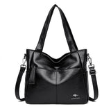 Lkblock Genuine Brand Women Tote Bag High Quality Leather Bags for Women 2021 Ladies Large Top-handle Shoulder Crossbody Sling Bag Sac