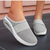 Lkblock Women Shoes Casual Increase Cushion Shoes Women Non-slip Platform Sneakers For Women Breathable Mesh Outdoor Walking Slippers