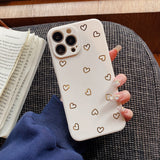 Lkblock Fashion Candy Color Love Heart Phone Case For iPhone 13 Pro Max 14 Pro Max 11 12 Pro X XR XS Max 7 8 14Plus Soft TPU Cover