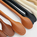 Lkblock 2 Pcs Detachable PU Leather bag Handle Lady Shoulder Bag DIY Replacement Accessories Handbag Band Handle Strap Band