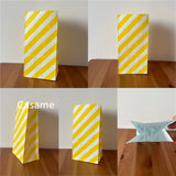 Lkblock New paper bag mini Stand up Colorful Polka Dot  Bags 18x9x6cm Favor  Open Top Gift Packing paper Treat gift Bag wholesale
