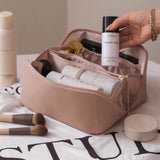 Lkblock 2022 Ins Large-capacity Portable Girl Makeup Bag Women Cosmetic Bag Toiletries Organizer Female Storage Makeup Cases