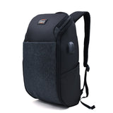 Lkblock Anti-thief Fashion Men Backpack Multifunctional Waterproof 15.6 Inch Laptop Bag Man USB Charging Travel Backpacks Male Mochila